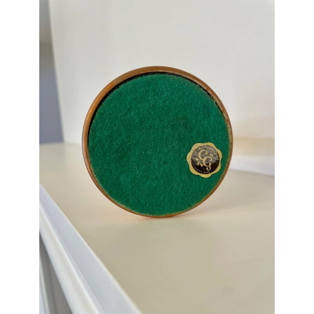 Vintage Modern Slender Copper Vase, Small For Sale - Image 4 of 4