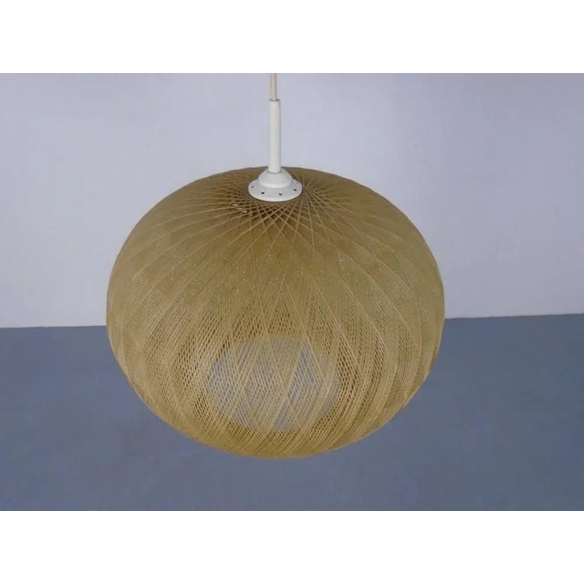 Spun Fiberglass Pendant Lamp, Germany, 1960s For Sale - Image 14 of 18