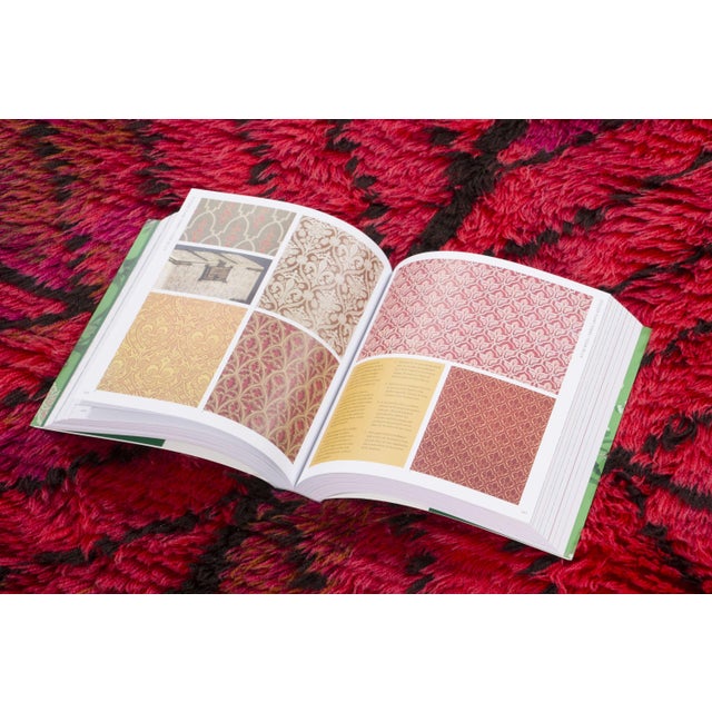 Red Vintage Swedish Rya Wool Rug in Crimson Design by Rug & Kilim, 1950-1959 For Sale - Image 8 of 9