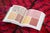 Red Vintage Swedish Rya Wool Rug in Crimson Design by Rug & Kilim, 1950-1959 For Sale - Image 8 of 9