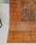 1970s Vintage Orange Patchwork Turkish Runner Rug - Handwoven Boho Carpet For Sale - Image 5 of 10