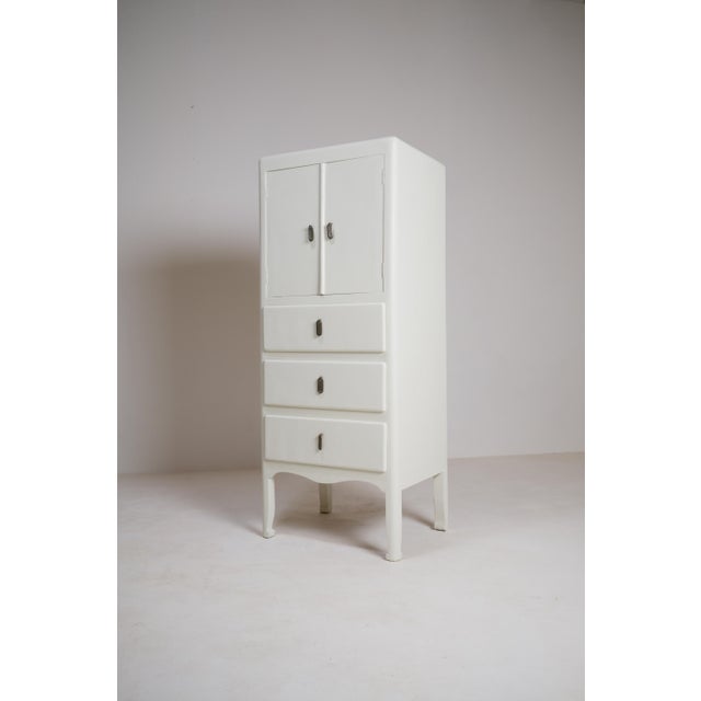Rare french cabinet attributed to atelier martine, the decorative arts workshop founded in paris in 1911 by fashion...