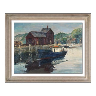 Mid 20th Century Boathouse Rockport Mass., Melville F. Stark For Sale