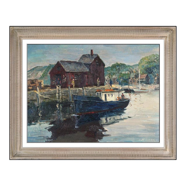 Mid 20th Century Boathouse Rockport Mass., Melville F. Stark For Sale
