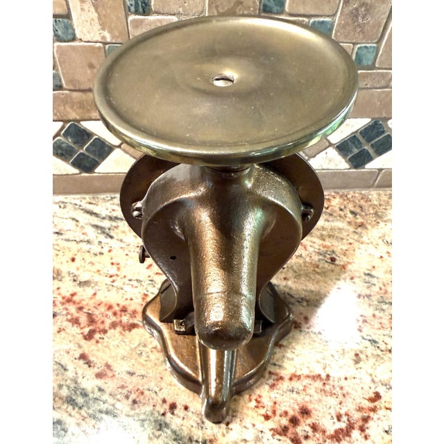 Metal Antique English Postal Scale by Salter, 24 Oz by ¼ Oz, Accurate For Sale - Image 7 of 15