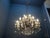 Vintage Bronze Crystal Chandelier 15 Lights, 1950s For Sale - Image 3 of 13