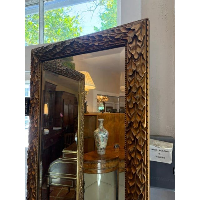 1950s Giltwood Screens Mirror and Room Dividers For Sale - Image 4 of 6