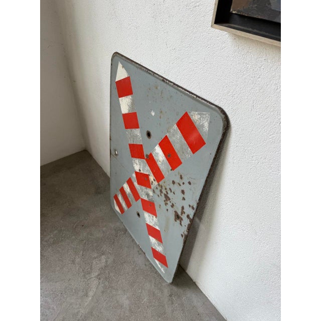 Enamel Sign from SCNF, 1950s For Sale - Image 17 of 18