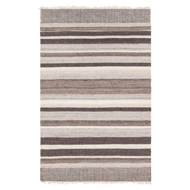 Modern Tulu Nadu “Line Segment” Wool Rug by Doris Leslie Blau For Sale