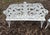 Antique Fern and Berry Cast Iron Bench and Chair, 2 Pieces For Sale In Chicago - Image 6 of 8