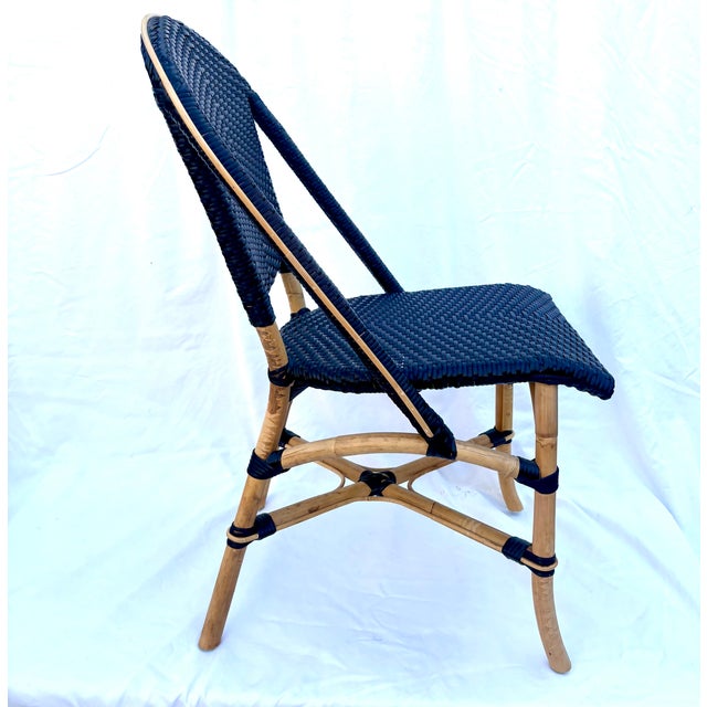 Sika-Design Black Bistro Sophie Side Chair-Set of 4 For Sale In Palm Springs - Image 6 of 10