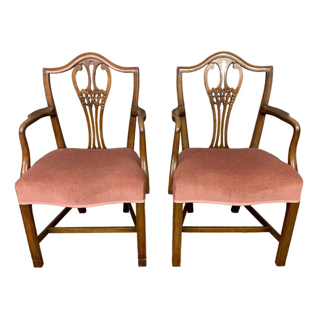 Set of Georgian Mahogany Armchairs, 1790 For Sale
