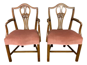 Set of Georgian Mahogany Armchairs, 1790