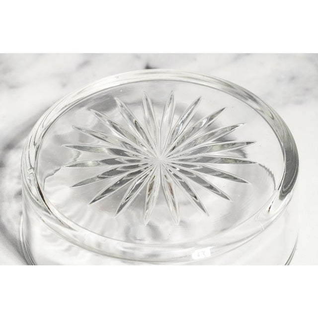 Stunning Round Antique Tiffany & Co. Sterling Silver Cut Crystal Jewelry Box Luxury Home Decor For Sale - Image 15 of 15