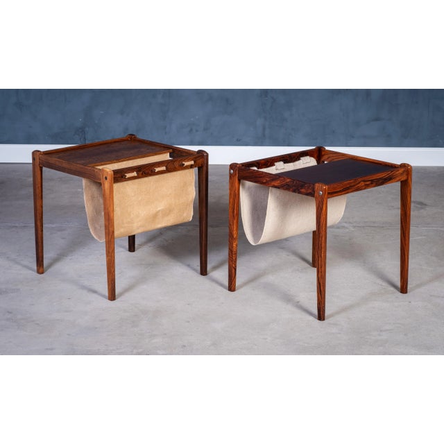 Rosewood Magazine Holders by Brdr. Furbo, 1960s, Set of 2 For Sale - Image 17 of 17