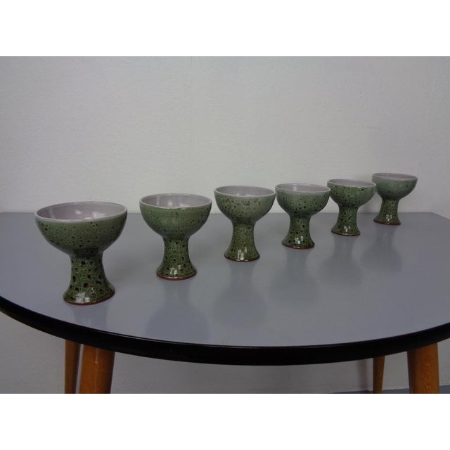 Ceramic Ceramic Decanters & Tumblers, 1960s, Set of 7 For Sale - Image 7 of 18