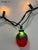 Christmas Is Coming! 16 Pieces- Heavy Glass Christmas Light Covers Ca 1980s For Sale - Image 15 of 18