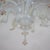 Vintage Ca'Rezzonico Style Gold Infused and Opaline Murano Chandelier For Sale - Image 11 of 12