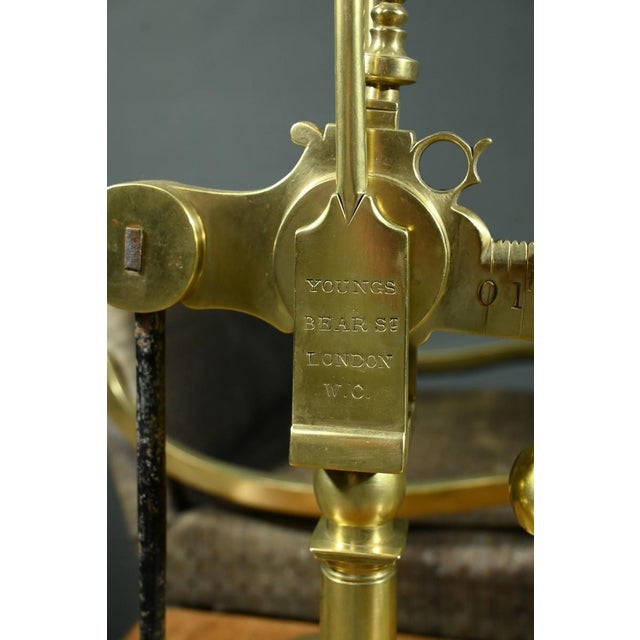 Brown Victorian Walnut Jockey Scale, 1860 For Sale - Image 8 of 18