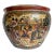 Vintage Japanese Asian Satsuma Fishbowl Vase Pot For Sale