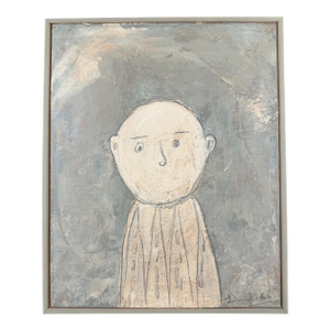 Contemporary Absence of Voice - Daniel Van Osten - Acrylic on Panel - Folk Style - 2025
