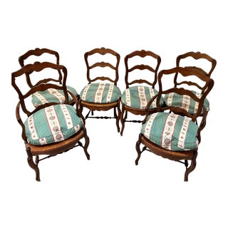 1980s Dining Room Chairs - Set of 6 For Sale