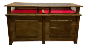 Vintage Display Counter in Oak