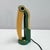 Sea Green and Yellow Toucan Lamp by H.T. Huang for Huanglite, 1980s For Sale - Image 4 of 9