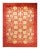 Vintage Traditional Hand Knotted Wool Area Rug, Red - 7'10" X 10'4" For Sale - Image 9 of 9
