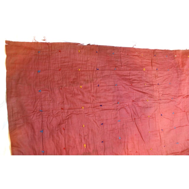 Green 1890's Handmade American Folk Art Crazy Quilt Patchwork For Sale - Image 8 of 9