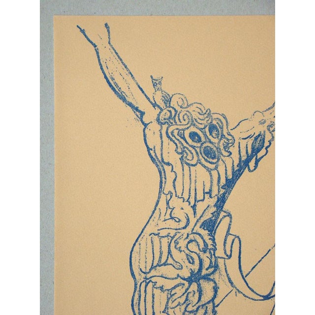 Modern Max Ernst, Elektra, 1959, Original Lithograph For Sale - Image 3 of 12