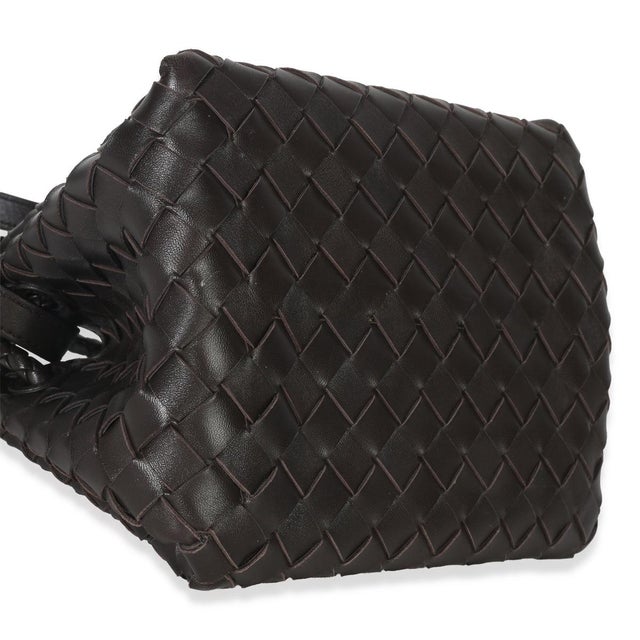 Animal Skin Fondant Nappa Intrecciato Small Parachute Bag For Sale - Image 7 of 8