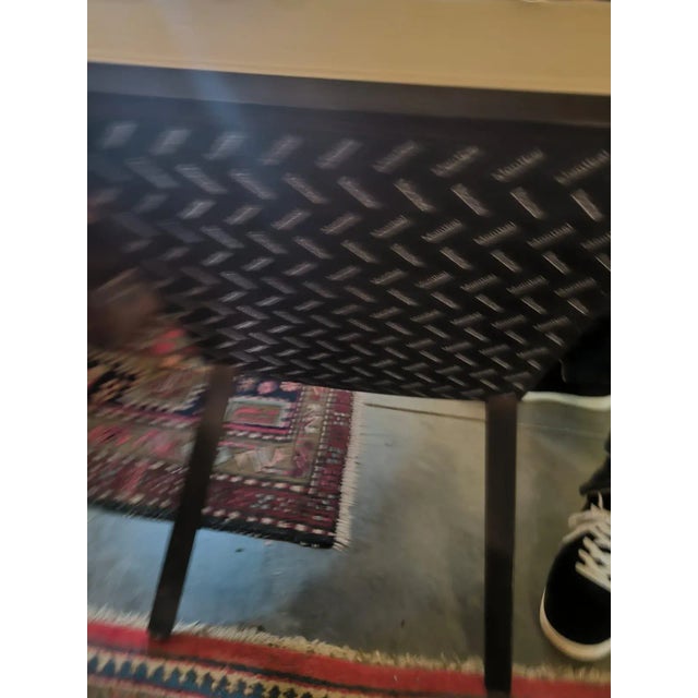 Wood and Leather Chair, 1950s, in Very Good conditions. Designed 1950 to 1959