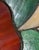 Glass Mid 20th Century Modern Tiffany Style Stained Glass Pendant Light Fixture For Sale - Image 7 of 7