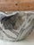 Vintage Cabbage-Form Cast Metal Decorative Bowl With Pewter-Tone Finish For Sale - Image 10 of 11