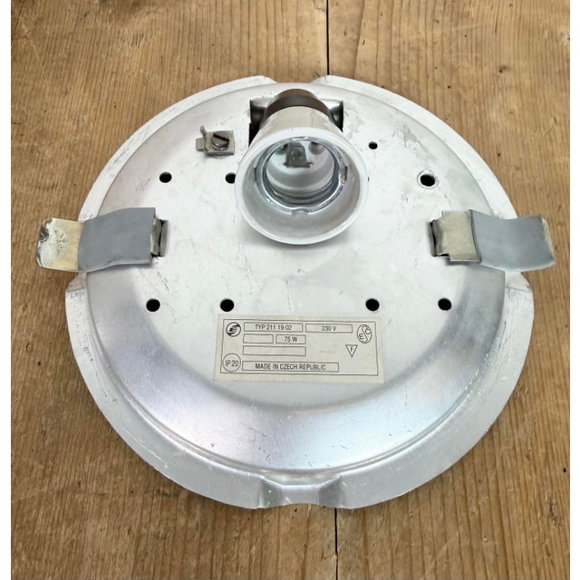 Vintage Glass Wall Light, 1970s For Sale - Image 11 of 17