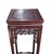 Vintage Circa 1960's Chinoiserie Rosewood Pedestal Stand Display 36" H For Sale In New York - Image 6 of 9