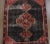 Geometric Turkish Hand-Knotted Red Distressed Runner For Sale - Image 6 of 9