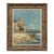 Framed Oil Painting on Canvas by Paule Bisman (1897-1973) 'Adriatic Coastline' For Sale