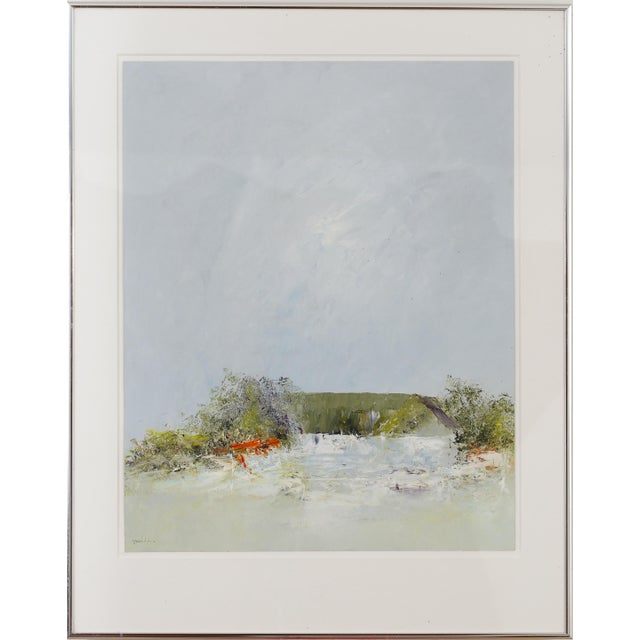 Rolf Dalin, Swedish Österlen-Inspired Painting, 1980s, Oil Painting, Framed For Sale - Image 11 of 11