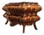 Large French Bombe Chest of Drawers with Marble Top For Sale