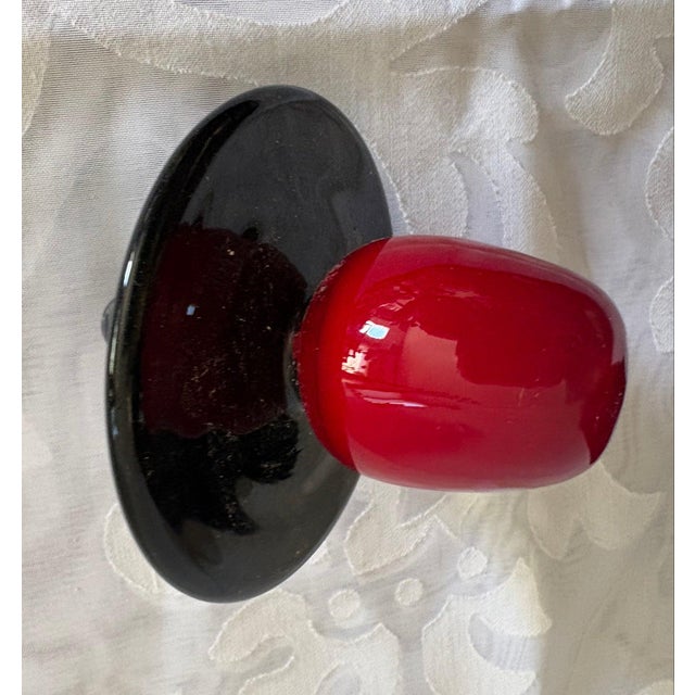 1985 Postmodern Lino Tagliapietra & Marina Angelin for Effetre Murano Glass Decanter, Signed For Sale - Image 13 of 14