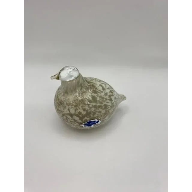 Modern Mid 20th Century Toikea Hand Blown Glass Bird For Sale - Image 3 of 4