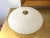 Hobnail Frosted Glass Ceiling Light For Sale - Image 9 of 12
