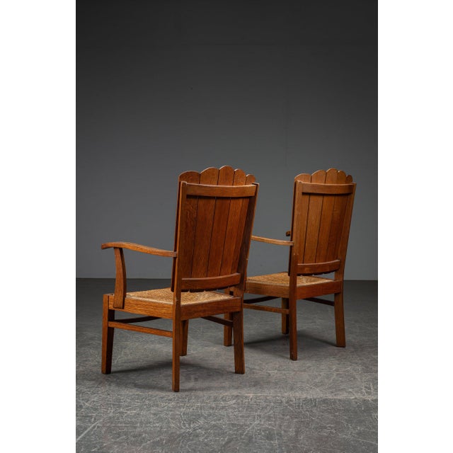 Rustic Armchairs, 1940s, Set of 2 For Sale - Image 10 of 17