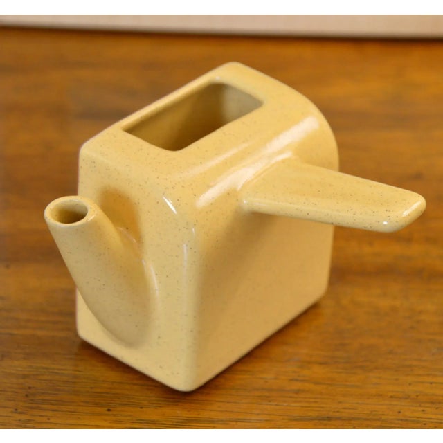 Early 21st Century Early 21st Century Postmodern Handmade and Signed Cream and Sugar, Salt and Pepper Set 4 Pieces For Sale - Image 5 of 11