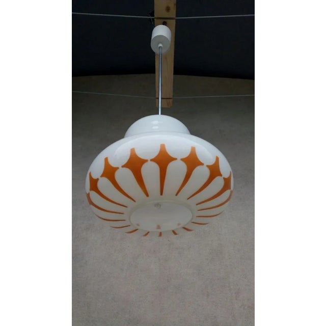 Brown Vintage Retro Chandelier For Sale - Image 8 of 12