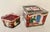 Red Vintage Fitz and Floyd "The Night Before Christmas" Scented Candle in Hand-Painted Ceramic For Sale - Image 8 of 15