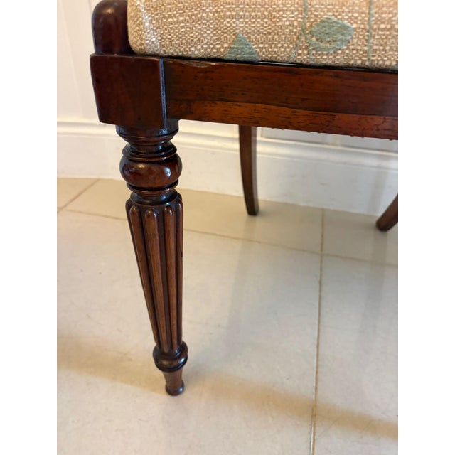 Antique Regency English Rosewood Side Chairs, 1825, Set of 2 For Sale - Image 14 of 16