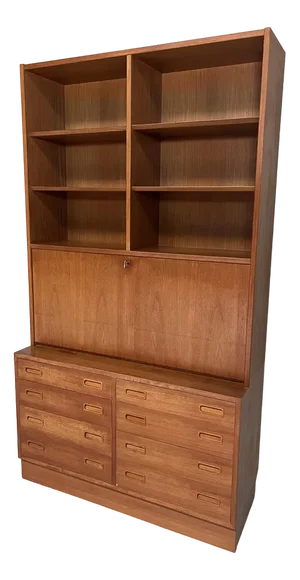 Mid-Century Danish Wall Unit by Jun Omann, 1960s